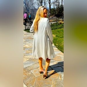 ESCADA long, silver vintage jacket, blazer